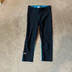 under armour cropped leggings